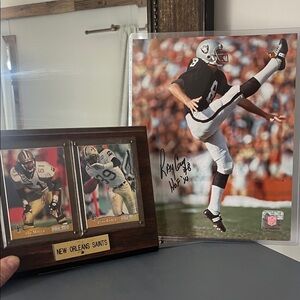 NFL Legends Photo Frame with Autographed Picture